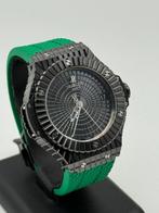 Hublot - Big Bang Caviar Automatic Green - 946790 - Unisex -, Sieraden, Tassen en Uiterlijk, Horloges | Heren, Nieuw