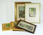 Lijst (5) - Hout - Uitstekend en groot set, Antiek en Kunst, Curiosa en Brocante