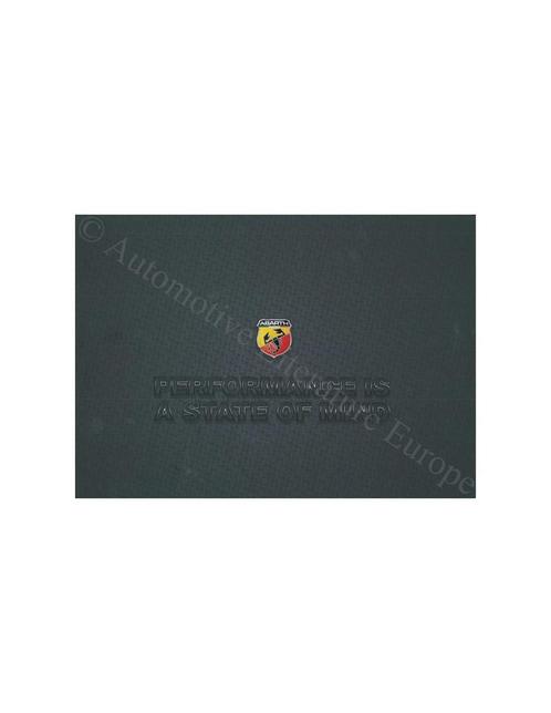 2016 ABARTH 595 & 695 BROCHURE NEDERLANDS, Boeken, Auto's | Folders en Tijdschriften