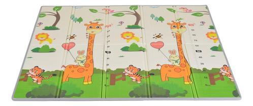 Moni Toys Jungle XXL Omkeerbaar Mijlpalen Speelkleed 111181, Kinderen en Baby's, Speelgoed | Babyspeelgoed, Nieuw, Verzenden