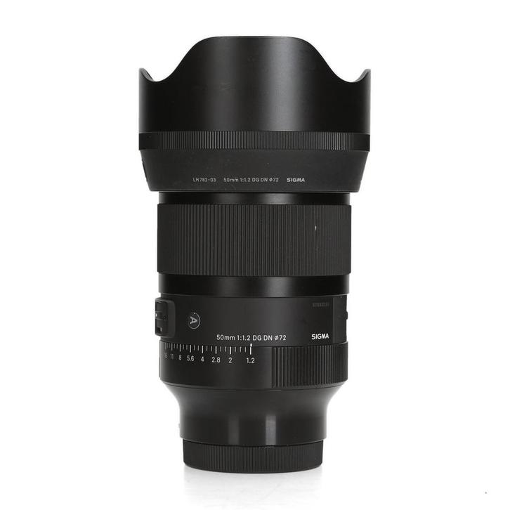 Sigma 50mm F1.2 DG DN ART - Sony, Audio, Tv en Foto, Fotografie | Lenzen en Objectieven, Zo goed als nieuw, Ophalen of Verzenden
