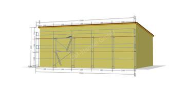 gevelsteiger 100m2 staal met levering beschikbaar voor biedingen