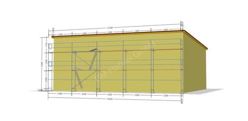 gevelsteiger 100m2 staal met levering, Doe-het-zelf en Verbouw, Steigers, Nieuw, Verzenden