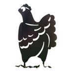 Tuindecoratie Atilla de haan | 40.0 cm x 16.9 cm, Tuin en Terras, Tuinwanddecoratie, Verzenden, Nieuw
