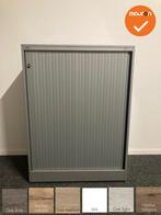 Roldeurkast - Ahrend - 110x80x45cm - Zilvergrijs met zilverg, Werkplek, Ophalen of Verzenden, Gebruikt, Kast