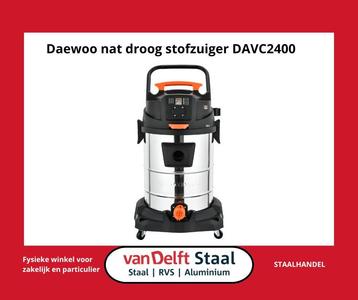 Daewoo DAVC2400-60L nat/droog stofzuiger € 190,- beschikbaar voor biedingen