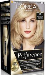 L'OREAL PREFERENCE 8 CALIFORNIA LICHTBLOND HAARVERF PAK 1 .., Verzenden, Nieuw