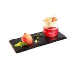 GGM Gastro | (6 stuks) Natuurleisteen plaat - 250x120mm - |, Verzenden, Nieuw in verpakking