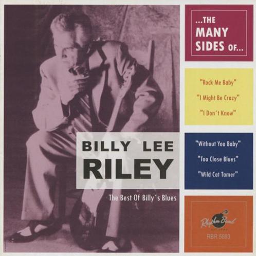 cd - Billy Lee Riley - The Many Sides Of...(Best Of Billy..., Cd's en Dvd's, Cd's | Overige Cd's, Zo goed als nieuw, Verzenden