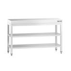 GGM Gastro | RVS werktafel PREMIUM - 1200x800mm - met |, Verzenden, Nieuw in verpakking, Meubilair