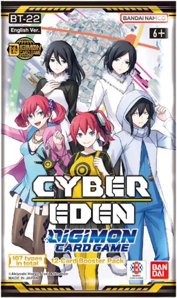Digimon TCG - Cyber Eden S22 Boosterpack | Bandai - Trading, Hobby en Vrije tijd, Verzamelkaartspellen | Overige, Nieuw, Verzenden
