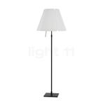 Luceplan Costanza Vloerlamp, lampenkap wit/frame zwart - tel, Verzenden, Nieuw