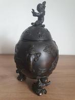 Takaoka - Yoshi Yu - Wierookbrander - Karako - Brons, Antiek en Kunst
