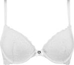Hunkemöller - Maat 75D Push-up BH Maya - wit, Verzenden