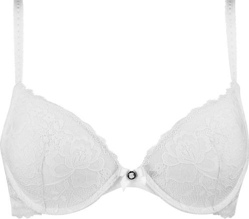 Hunkemöller - Maat 75D Push-up BH Maya - wit, Kleding | Dames, Ondergoed en Lingerie, Verzenden