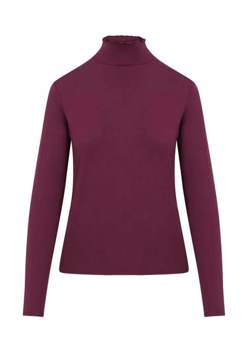 -24% Coster Copenhagen  Coster Copenhagen Bordeaux rode colt, Kleding | Dames, Truien en Vesten, Rood, Nieuw, Verzenden