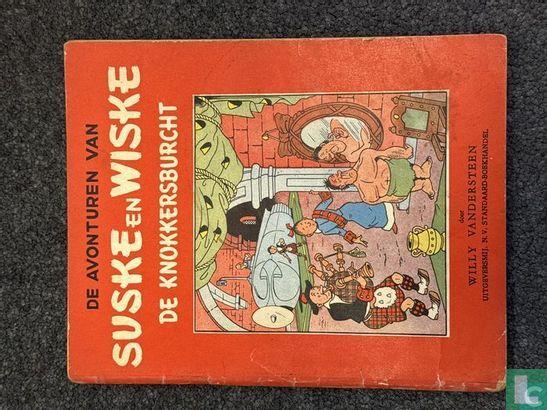 Suske en Wiske - De knokkersburcht - 1954, Boeken, Stripboeken, Gelezen, Eén stripboek, Verzenden