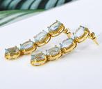 Zonder Minimumprijs - Hangoorbellen Zilver - 7.20ct. tw.