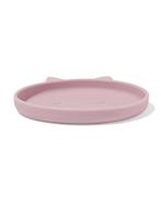 HEMA Kinderbord 16cm siliconen monster roze, Verzenden, Nieuw