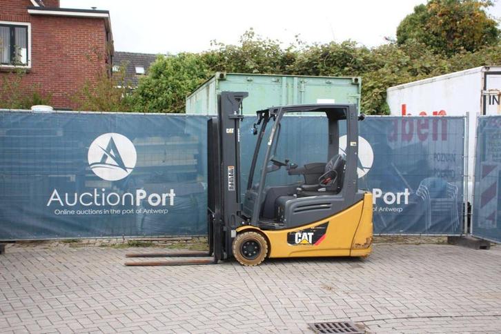 Veiling: Heftruck Caterpillar 2ET4000 Elektrisch 4000kg 4.8m, Zakelijke goederen, Machines en Bouw | Heftrucks en Intern transport