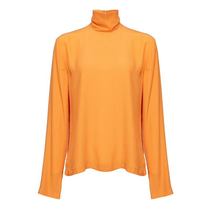 Pinko • oranje blouse Balda • 40 (IT46), Kleding | Dames, Tops, Oranje, Nieuw, Maat 38/40 (M), Verzenden