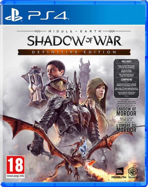 Middle-Earth - Shadow of War definitive edition (import), Spelcomputers en Games, Games | Sony PlayStation 4, Verzenden