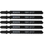 Benson Universele decoupeerzaagbladen - T-schacht - hout..., Doe-het-zelf en Verbouw, Gereedschap | Zaagmachines, Ophalen of Verzenden