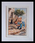 Emma Wildfang - Jiji with Schuco Nr: 980/1 Pig with drum -