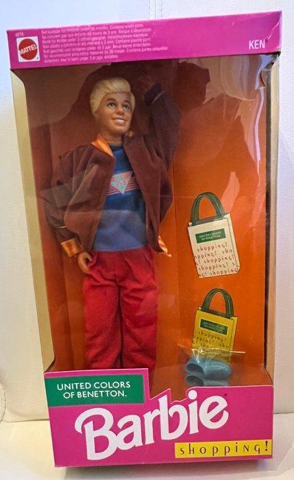 Mattel, United Colors of Benetton - Figuur - Barbie Ken, Antiek en Kunst, Antiek | Speelgoed