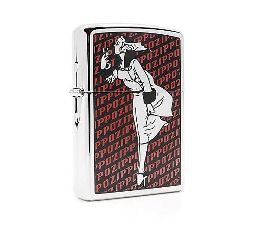 Zippo Windy Girl, Verzamelen, Rookartikelen, Aanstekers en Luciferdoosjes, Aansteker, Verzenden