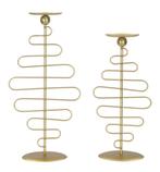 ALID KANDELAAR SET 2 STUKS CM 20X16X43, Huis en Inrichting, Woonaccessoires | Kandelaars en Kaarsen, Ophalen of Verzenden, Nieuw
