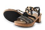 Rieker Sandalen in maat 38 Zwart | 10% extra korting, Kleding | Dames, Schoenen, Verzenden, Zwart, Sandalen of Muiltjes, Zo goed als nieuw