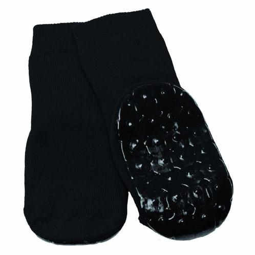 Anti-slip sokken | Kleur: Zwart | Maat: 39 - 42 | Rubberen o, Diversen, Verpleegmiddelen, Ophalen of Verzenden