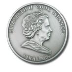 Cookeilanden. 5 Dollars 2010 Stardust of the Universe - 25g