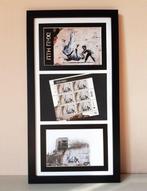Banksy (1974) - FCK PTN! Banksy framed-Complete set -, Antiek en Kunst