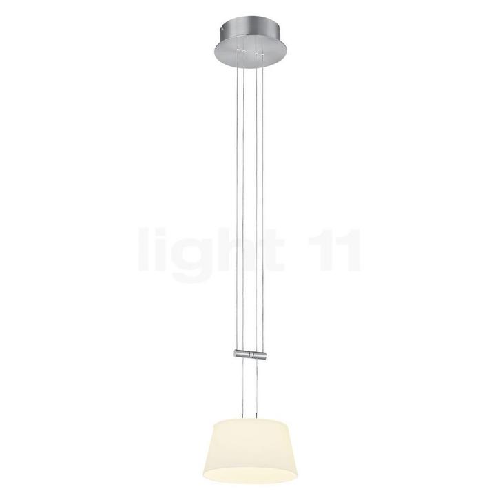 Bankamp Conus Hanglamp LED, nikkel mat (Hanglampen), Huis en Inrichting, Lampen | Hanglampen, Nieuw, Glas, Verzenden