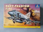 Italeri 170 F-4S Navy Phantom 1:72, Hobby en Vrije tijd, Modelbouw | Vliegtuigen en Helikopters, Nieuw, Italeri, Verzenden