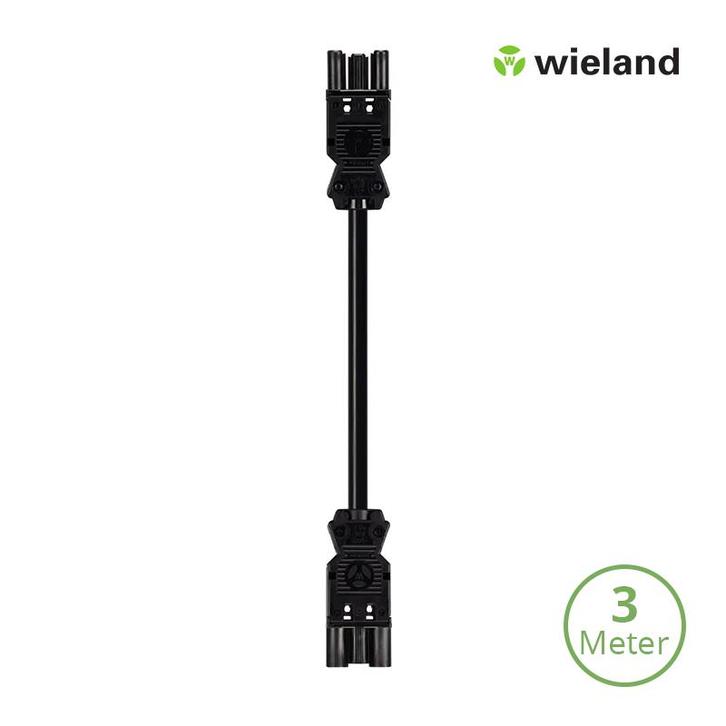 Wieland GST18/3P Koppelsnoer 3 meter 3×1.5mm2, Huis en Inrichting, Lampen | Overige