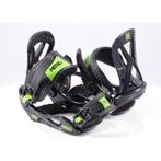 XS snowboard bindingen NITRO YOUTH, black/green ( TOP staat, Sport en Fitness, Snowboarden, Verzenden, Gebruikt, Bindingen