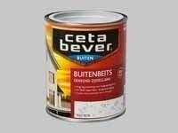 5 x Cetabever Beits UV Dekkend Zijdeglans RAL 9001 - 0,75 Li, Doe-het-zelf en Verbouw, Verf, Beits en Lak, Nieuw, Verzenden