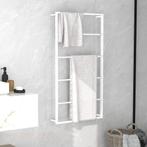 Handdoekenrek Wit Staal - Retourdeal - 41% Korting!, Huis en Inrichting, Ophalen of Verzenden, Nieuw, Wit, Handdoekenrek