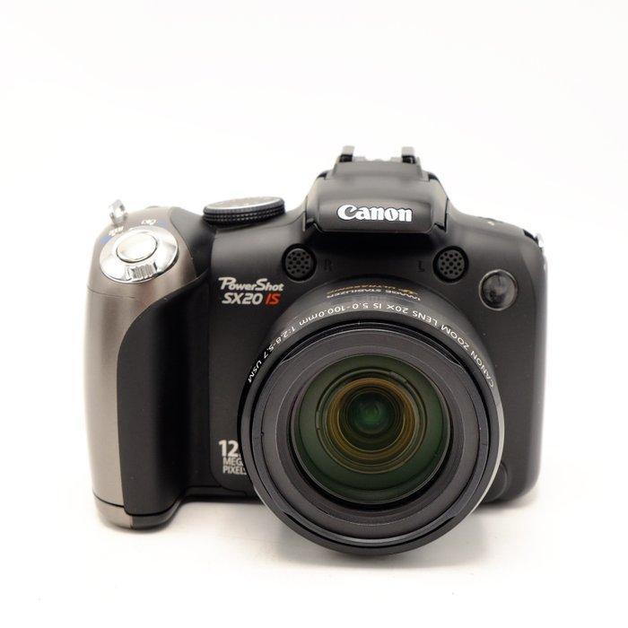 Canon PowerShot SX20 IS Zwart (8614) Digitale compact camera, Audio, Tv en Foto, Fotocamera's Digitaal
