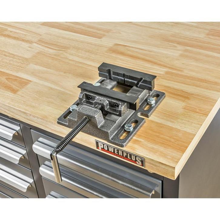 Boorklem – boormachine klem opspanklem 125 mm. inclusief set, Doe-het-zelf en Verbouw, Werkbanken, Ophalen of Verzenden