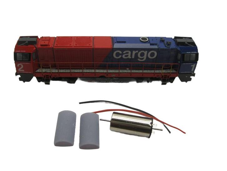 micromotor NH004 motor ombouwset voor Hobbytrain G2000, Hobby en Vrije tijd, Modeltreinen | N-Spoor, Gelijkstroom, Overige typen