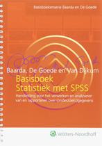 Basisboek Statistiek met SPSS 9789001700102 Martijn de Goede, Boeken, Verzenden, Zo goed als nieuw, Martijn de Goede