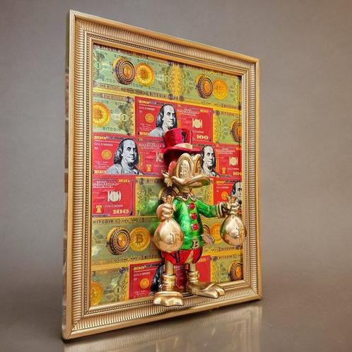 soul.arta - “Scrooge Bitcoin 3D”, Antiek en Kunst, Kunst | Schilderijen | Modern