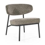 *WOONWINKEL* By-Boo Jari Scandinavische Fauteuil Stof Groen, Huis en Inrichting, Fauteuils, Verzenden, Nieuw, Stof