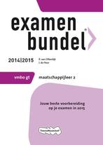 Examenbundel    VMBO GT Maatschappijleer 20142 9789006080605, Boeken, Verzenden, Zo goed als nieuw