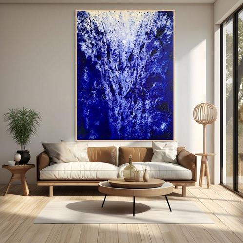 Christopher Shaw - Eternal Blue No 15 - XXL, Antiek en Kunst, Kunst | Schilderijen | Modern