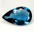 Blauw Topaas - 53.75 ct - nternational Colored Gemstone, Nieuw